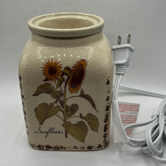 Scentsy Other - Rustic Scentsy Sunflower large warmer